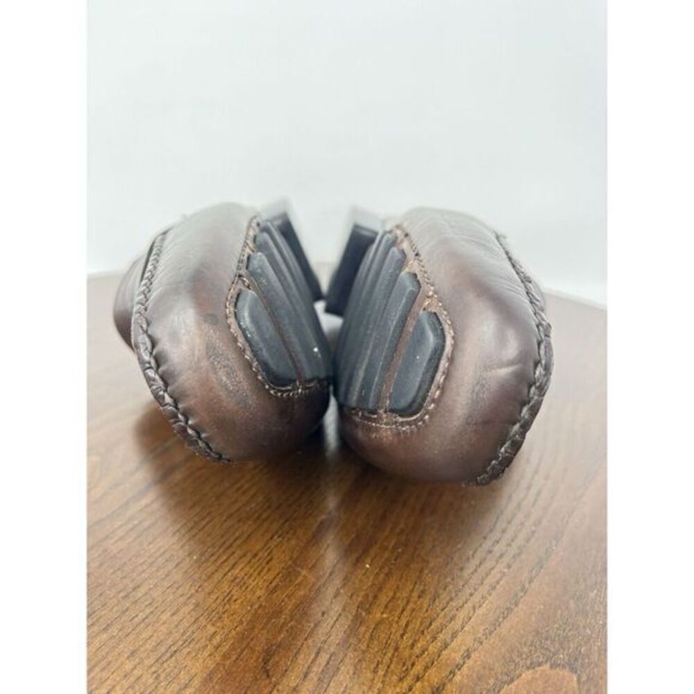 Allen Edmonds Martin Penny Loafer Shoes Women's 9D Brown Leather Moc Boat Flat - Picture 14 of 16